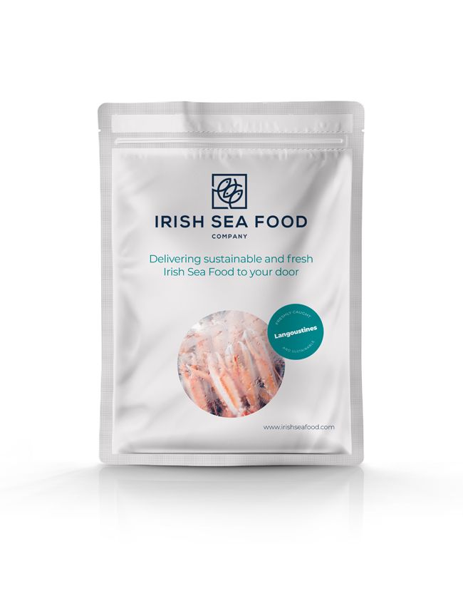 Irish Sea Food Company - Romilly - Rom Bean graphic design in Skipton