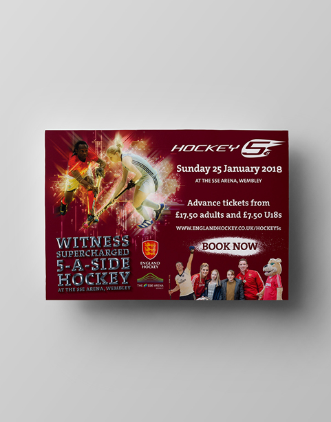 England Hockey - Romilly - Rom Bean graphic design in Skipton
